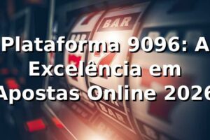Plataforma 9096: A Excelência em Apostas Online 2026 🎮